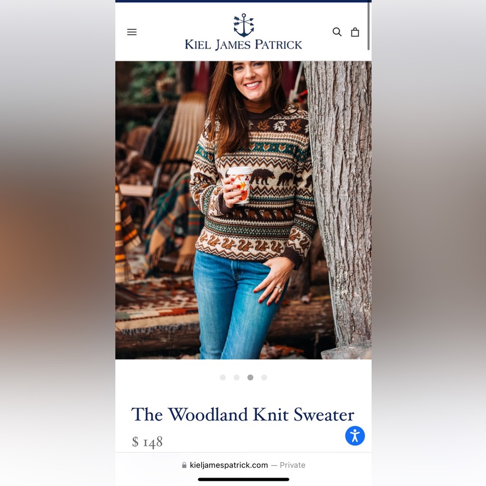 COPY - Kiel James Patrick The Woodland Knit Sweater